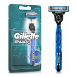 Aparelho De Barbear Gillette Mach3 Acqua