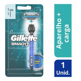 Aparelho De Barbear Gillette Mach3 Acqua Grip
