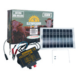 Aparelho De Choque Cerca Elétrica Rural 45km Solar S Bat