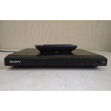 Aparelho De Dvd cd Sony Dvp sr320 Mp3 Usb Bivolt Preto Slim