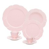 Aparelho De Jantar Chá E Café 42 Peças Soleil Blush