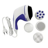 Aparelho De Massagem Corporal Orbital Relax Spin Tone 110v Cor Branco E Azul 220v