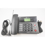 Aparelho De Telefone Rural Powerpack Tgsm 6228 b Com Bina