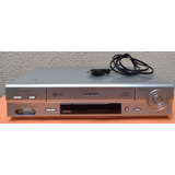 Aparelho De Vídeo Cassete Semp Toshiba X801 Com Controle