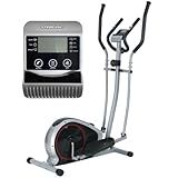 Aparelho Elíptico Magnético Silencioso Semi Profissional Com Monitor LCD E Hand Grip - Uso Residencial - 5kg Flywheel - Até 100kg