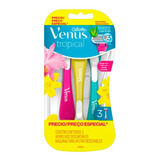 Aparelho Feminino Venus Tropical Gillette Com 3 Unidades