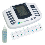 Aparelho Fisioterapia Portátil Choque Pulso Elétrico Com Gel