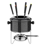 Aparelho Fondue Colorstone Antiaderente 10 Peças 6 Pessoas