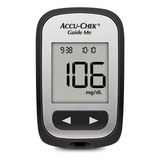 Aparelho Kit Glicosimetro Accu Chek Guide Me E 10 Tiras