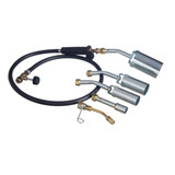 Aparelho Macarico Solda Glp Kit 5 Bicos Adaptador P13