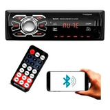Aparelho Rádio Mp3 Carro Fm Usb Player Bluetooth