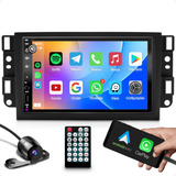 Aparelho Rádio Multimidia Mp5 Receiver 7 Pol Moldura 2 Din