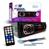 Aparelho Som Aux Bluetooth Mp3 Player 2 Usb Sd Card Radio Fm