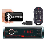 Aparelho Som Bluetooth Rádio Mp3   Controle Longa Distância