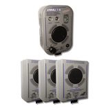 Aparelho Sonoro Contra Morcegos Ratos Ermu 3 Emissor 600m2 110v 220v