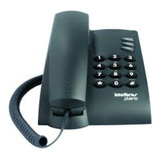 Aparelho Telefonico Fixo Com Fio Intelbras Pleno Preto