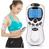 Aparelho TENS Da Don Carneiro Store Massageador Eletrochoque Para Fisioterapia Alívio De Dores Musculares Massageador Muscular Acupuntura 4 Eletrodos Portátil Voltagem 110v 220v Bivolt PREMIUM Don Carneiro Store