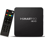 Aparelho Tv Box Conversor Transforme Sua Tv Comum Em Smart Cor Preto Tipo De Controle Remoto Padrão