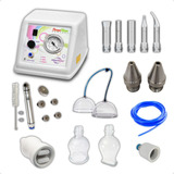 Aparelho Vacuoterapia Endermo Peeling Diamante Kit Pump Up