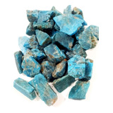 Apatita Azul Pedra Bruta Natural 3cm
