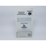 Apenas O Manual Transfer Pak Nintendo 64 Usa