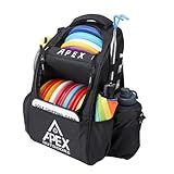 Apex Outdoors Saco De Golfe De Disco Mochila De Golfe De Disco Com Capacidade De 21 Discos Sacos De Golfe De Frisbee Duráveis E Leves Com Vários Bolsos De Armazenamento