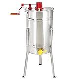 Apicultura Extração Apiário Centrífuga Equipamento Manual De Aço Inoxidável 3 Quadro Abelha Mel Extractor Máquina Apicultura Equipamentos Para Apicultores