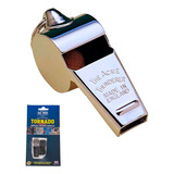 Apito Acme Thunderer Cor Prata Treinador Futebol Basquete