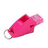 Apito Apito De Competição E Com Cordão E Caixa De Armazenamento Apito Esportivo Com Cordão Apito De Som Alto E Nítido Suprimentos Esportivos Protable Duráveis Para Rosa Vermelha 