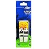 Apito Art Sport Metal C-Cordão Embalagem Com 2 Unidades