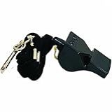 Apito Com Cordão Tipo Fox 100db Blessed -Preto-
