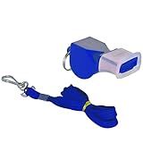 Apito De Plástico Tipo Fox Com Cordão Pista E Campo AZ