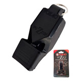 Apito Fox 40 Importado Fuziun Cor Preto 118 Dcb Com Cordão