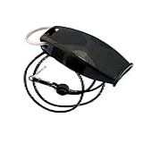 Apito Fox 40 Sharx Blister Lacrado 120 Decibéis Preto