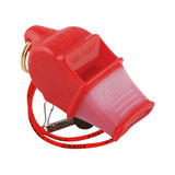 Apito Fox 40 Sonik Blast Cmg Com Cordão Vermelho