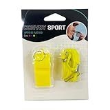 Apito Juiz Futebol Árbitro Som Alto Com Cordão - Amarelo