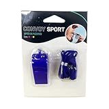 Apito Juiz Futebol Árbitro Som Alto Com Cordão - Azul