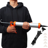 Aplicador De Silicone Pistola Profissional Para Tubo Cola Pu