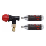 Aplicador Gatilho De Co2 Bike Inviktus Mtb 2 Cilindros