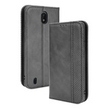 Aplicável A Capinha Para Nokia C01 Plus Carteira Pu Couro