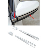 Aplique Braço Retrovisor Cromado Honda Civic G10 2017 À 2021