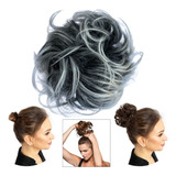 Aplique Cabelo Coque Sintético Bagunçado Volume Charme Extra