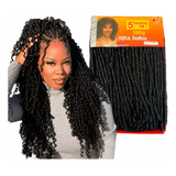 Aplique Cabelo Nina Softex 360g 90cm Crochet Braids 5x1