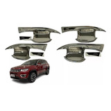 Aplique Concha Da Porta Compass 2017 2022 2023 2024 Cromado