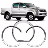 Aplique Cromado Aro Moldura Velocimetro Painel Hilux 05 12