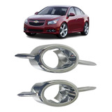 Aplique Cromado Farol De Milha Cruze Lt Sedan 2012 2013 2014
