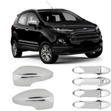 Aplique Cromado Maçaneta Retrovisor Ecosport 13 2014 2015