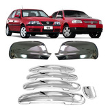 Aplique Cromado Maçaneta Retrovisor Golf 99 Até 06 Capa