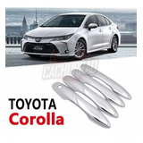 Aplique Cromado Maçanetas Toyota Corolla 2020