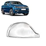 Aplique Cromado Para Capa Retrovisor Volkswagen Amarok 2010 2021 Com Encaixe Perfeito E Durabilidade Superior Lado Direito
